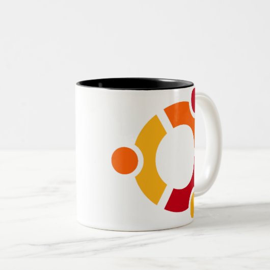 Ubuntu Tasse (VorderseiteRechts)