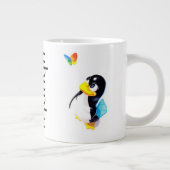 Ubuntu Tasse mit dem Tux, der Windows swatting ist (Rechts)