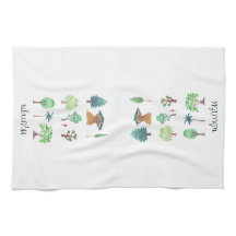 Ubuntu Tree Kitchen Handtuch