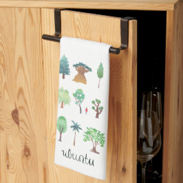 Ubuntu Tree Kitchen Handtuch