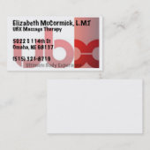 UBX Massage-Therapie Visitenkarte (Vorne/Hinten)