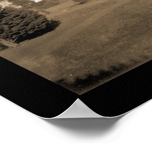 UC Berkeley CA Foto 1907 Poster (Ecke)