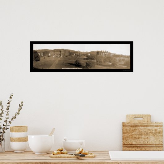 UC Berkeley CA Foto 1907 Poster (Küche)