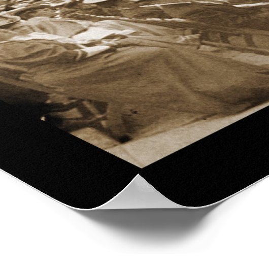 UC Berkeley Gradution Foto 1906 Poster (Ecke)