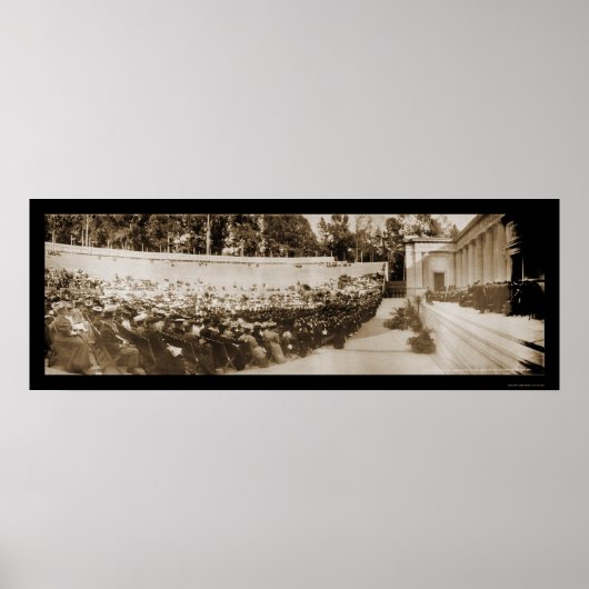 UC Berkeley Gradution Foto 1906 Poster (Vorne)