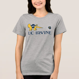 UC Irvine   UCI Ameisenbären Zot! Tri-Blend Shirt