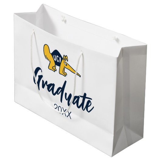 UC Irvine | UCI Anteaters Große Geschenktüte (Vorderseite Schrägansicht)
