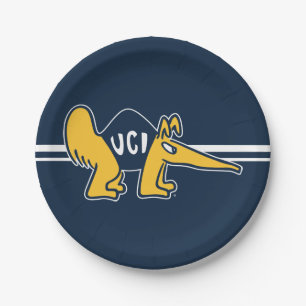 UC Irvine UCI Anteaters Pappteller