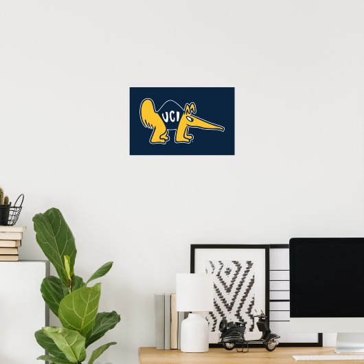 UC Irvine | UCI Anteaters Poster (Heimbüro)