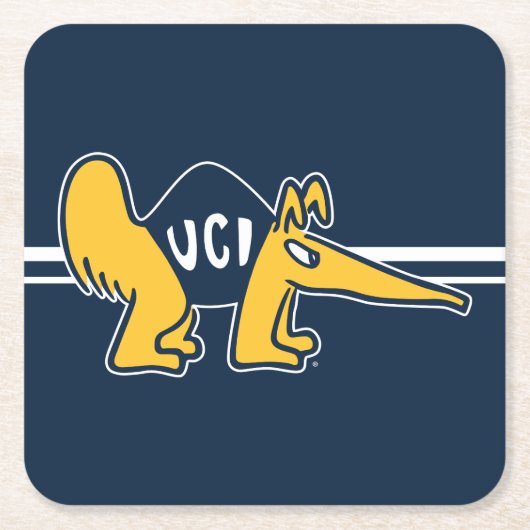 UC Irvine | UCI Anteaters Rechteckiger Pappuntersetzer (Vorderseite)