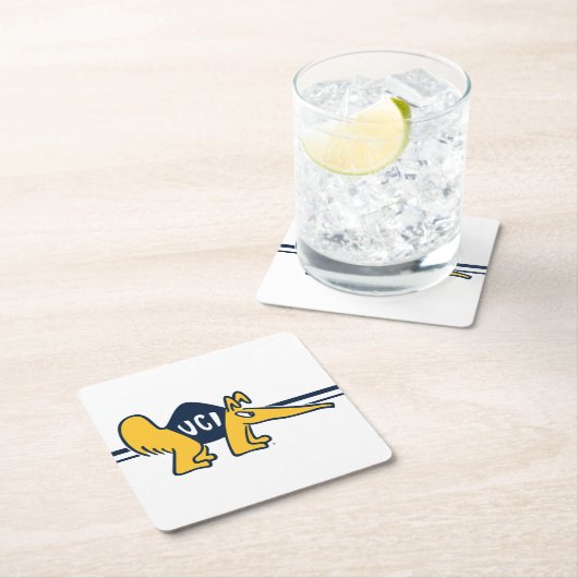 UC Irvine | UCI Anteaters Rechteckiger Pappuntersetzer (Vor Ort)