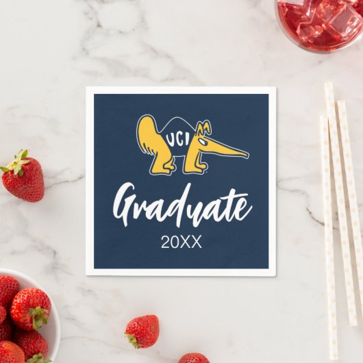 UC Irvine | UCI Anteaters Serviette (Beispiel)
