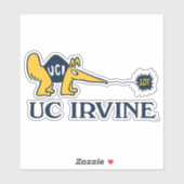 UC Irvine | UCI Anteaters Zot! Aufkleber (Blatt)