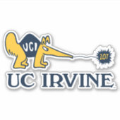UC Irvine | UCI Anteaters Zot! Aufkleber (Vorderseite)