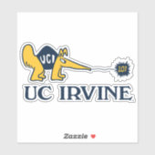 UC Irvine | UCI Anteaters Zot! Aufkleber (Blatt)