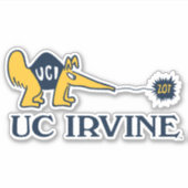 UC Irvine | UCI Anteaters Zot! Aufkleber (Vorderseite)