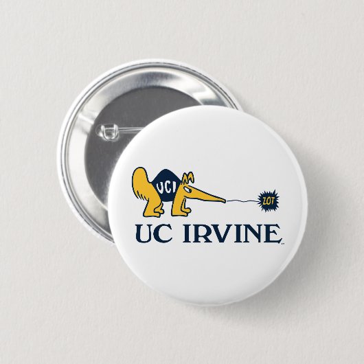 UC Irvine | UCI Anteaters Zot! Button (Vorne & Hinten)