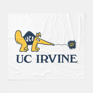 UC Irvine UCI Anteaters Zot! Fleecedecke
