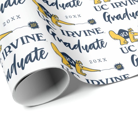 UC Irvine | UCI Anteaters Zot! Geschenkpapier (Rolleneckpunkt)