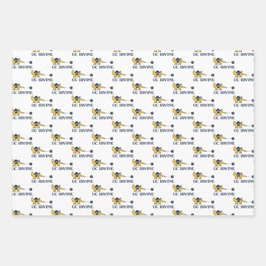UC Irvine | UCI Anteaters Zot! Geschenkpapier Set (Vorderseite 2)