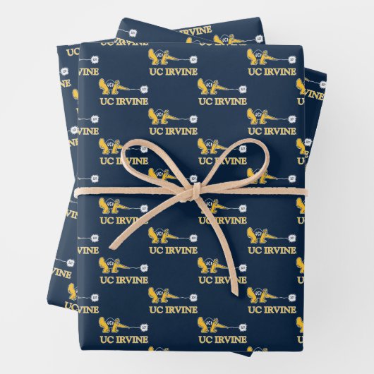 UC Irvine | UCI Anteaters Zot! Geschenkpapier Set (Beispiel)