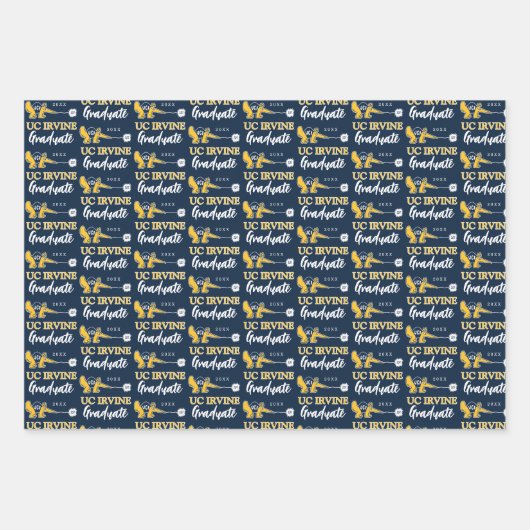 UC Irvine | UCI Anteaters Zot! Geschenkpapier Set (Vorderseite 2)