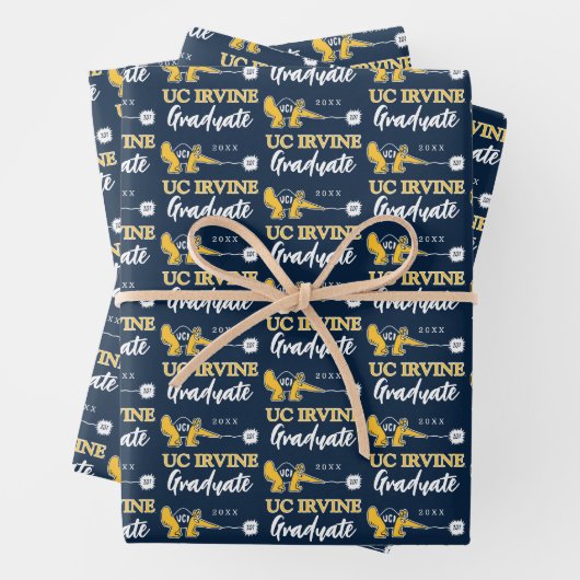 UC Irvine | UCI Anteaters Zot! Geschenkpapier Set (Beispiel)