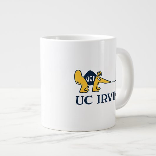 UC Irvine | UCI Anteaters Zot! Jumbo-Tasse (Vorderseite Rechts)
