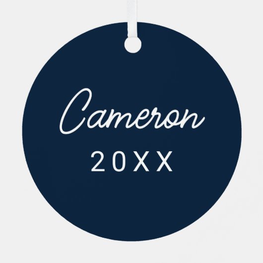 UC Irvine | UCI Anteaters Zot! Ornament Aus Metall (Rückseite)