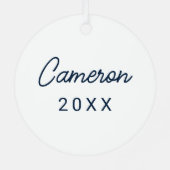 UC Irvine | UCI Anteaters Zot! Ornament Aus Metall (Rückseite)