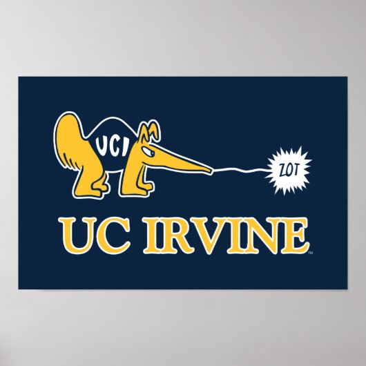 UC Irvine | UCI Anteaters Zot! Poster (Vorne)