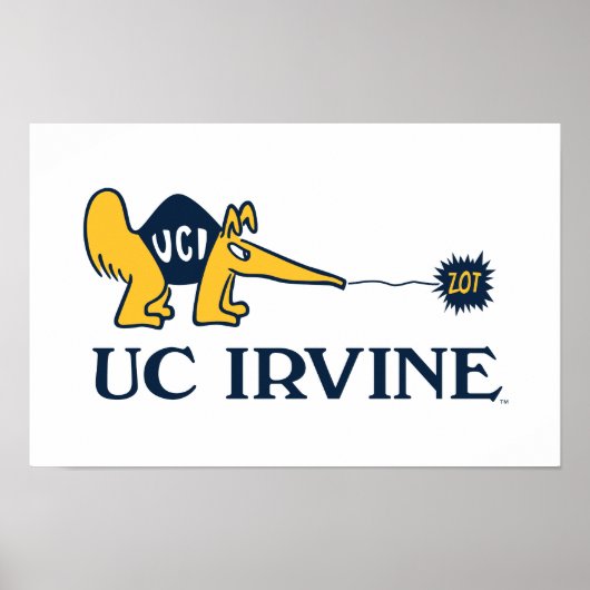 UC Irvine | UCI Anteaters Zot! Poster (Vorne)