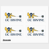 UC Irvine | UCI Anteaters Zot! Rechteckiger Aufkleber (Blatt)