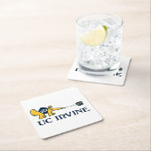 UC Irvine | UCI Anteaters Zot! Rechteckiger Pappuntersetzer (Vor Ort)
