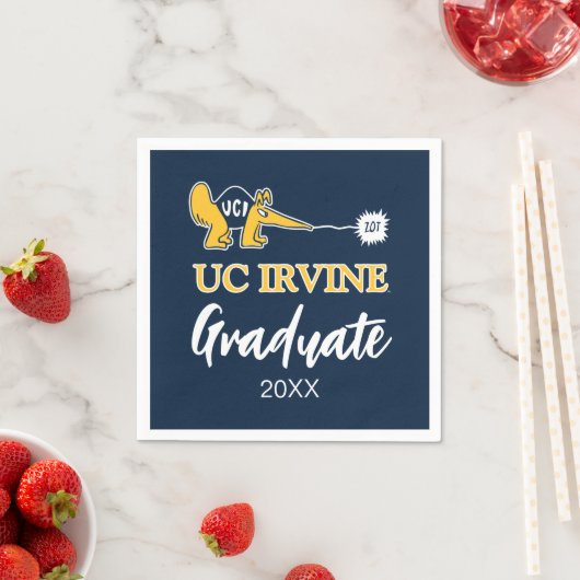 UC Irvine | UCI Anteaters Zot! Serviette (Beispiel)