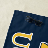 UC Irvine | UCI Anteaters Zot! Strandtuch (Beispiel)