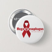 UCB ME Awareness Ribbon Button (Vorne & Hinten)