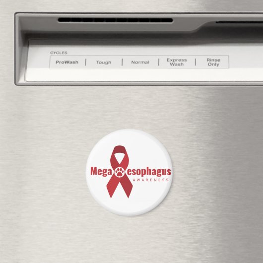 UCB ME Awareness Ribbon Magnet (In Situ (Geschirrspüler))