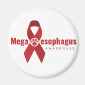UCB ME Awareness Ribbon Magnet (Vorne)