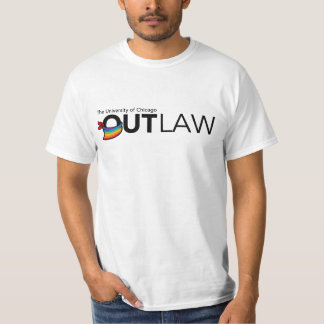 UChicago Geächteter - Schwarzes, farbenreich T-Shirt