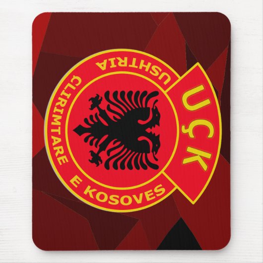 UCK_KLA red camo Mousepad (Vorne)