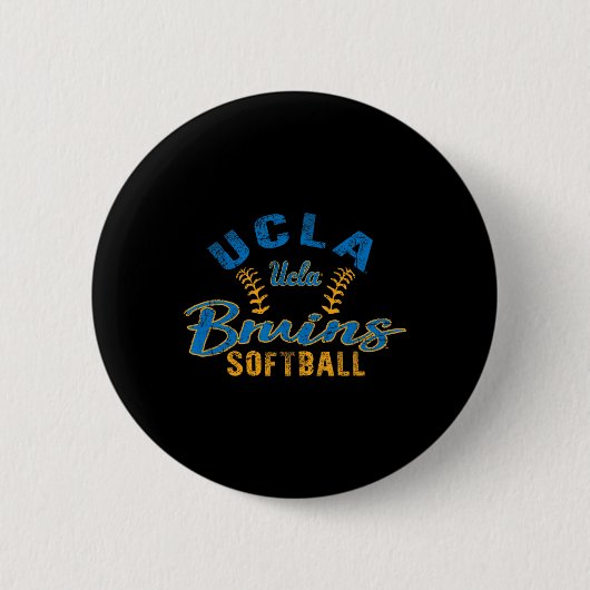 Ucla Bruins Softll Vintage Officially Licensed  Button (Vorderseite)