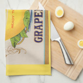 Uco-Markenzeichen Grapefruit-Zeichen der 30er Jahr Geschirrtuch (Viertel Falte)