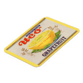 Uco-Markenzeichen Grapefruit-Zeichen der 30er Jahr Magnet (Linke Seite)