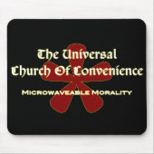 UCOC Mikrowelle - Dunkelheit Mousepad (Vorne)