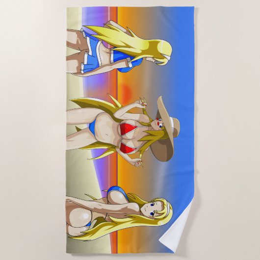 Ucogi Summer Beach Handtuch (Vorderseite)