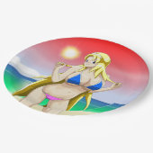 Ucogi Summer Pappteller (Schrägansicht)