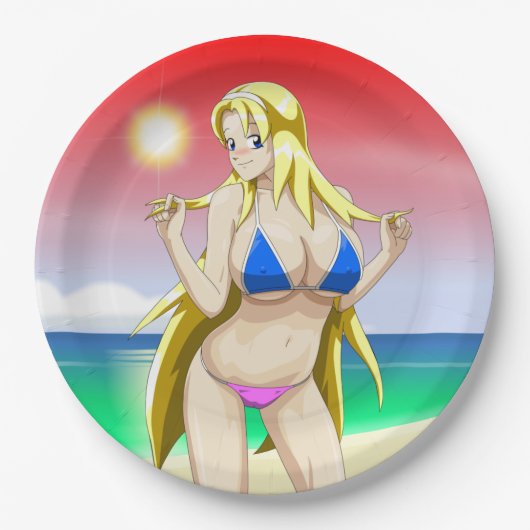 Ucogi Summer Pappteller (Vorderseite)