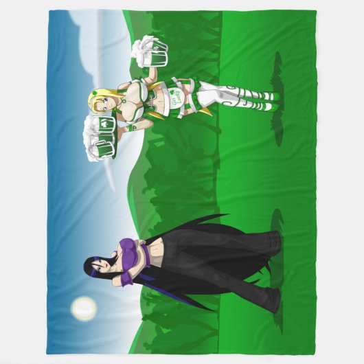 Ucogi und Alice Fleece Blanket (Vorderseite)