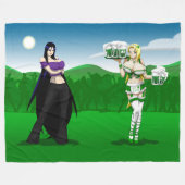 Ucogi und Alice Fleece Blanket (Vorderseite (Horizontal))